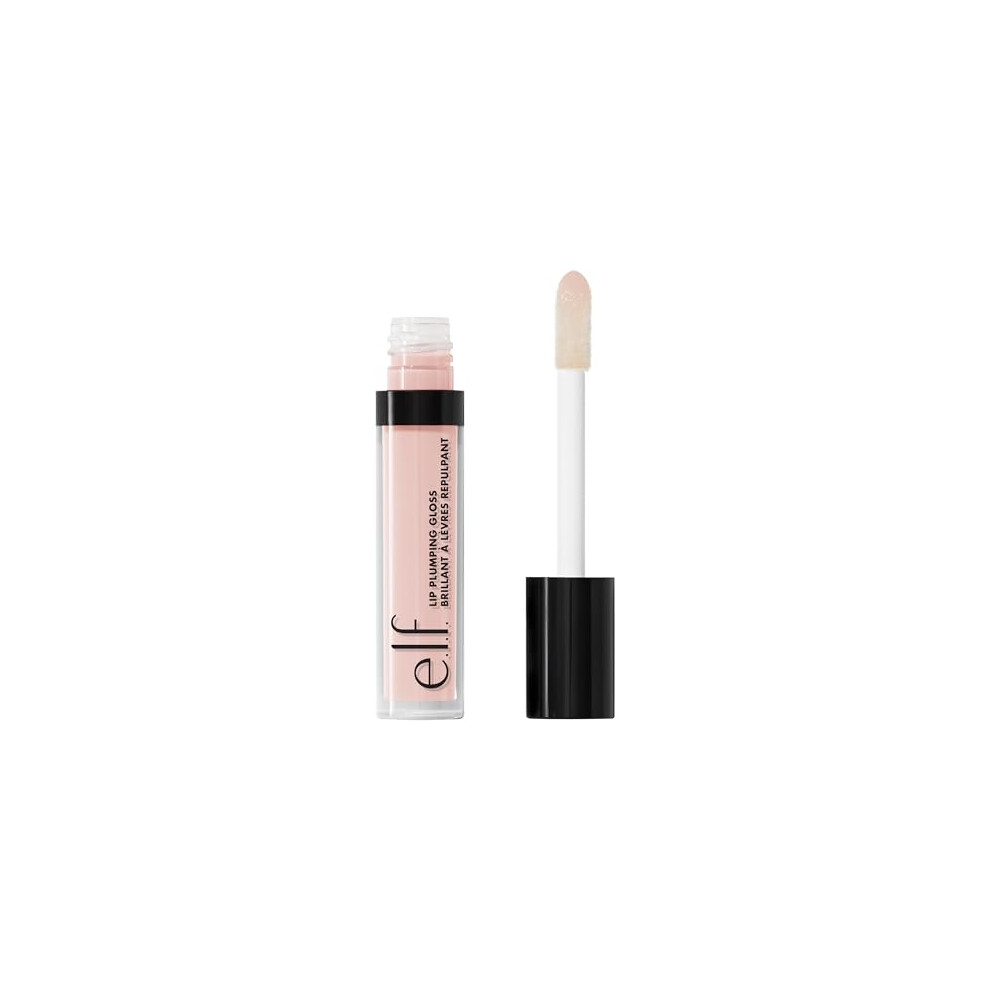e.l.f. Lip Plumping Gloss, High Shine & Sheer Colour, Soothing & Cooling Sensation, Instant Results, Pink Paloma