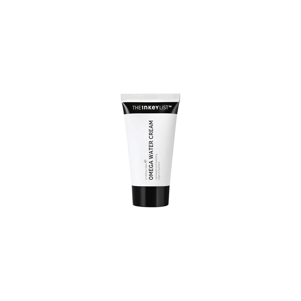 The INKEY List Omega Water Cream 50ml, Oil-Free Face Moisturiser, Lightweight Gel, Vegan Friendly Skincare, Suitable For Blemish Prone Skin