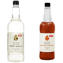 Simply Sugar Free French Vanilla Syrup 1 Litre & Simply Sugar Free Salted Caramel Syrup 1 Litre