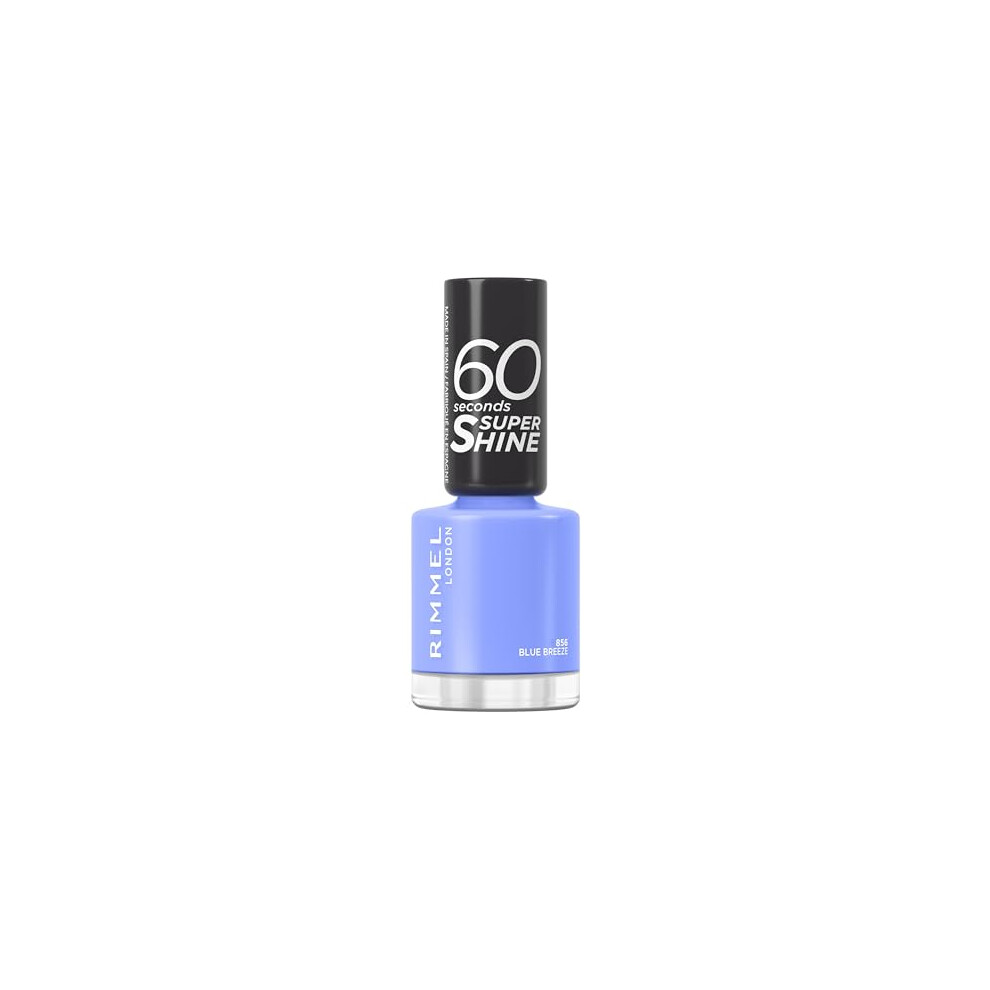 Rimmel 60 Seconds Nail Polish 856 Blue Breeze