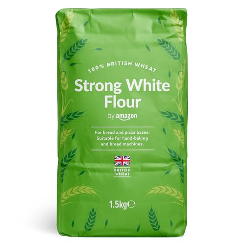 by Amazon Strong White Flour, 1.5kg, Perfect for bread