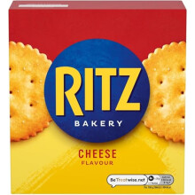Ritz Cheese Cracker Box, Classic Savoury Crackers Perfect For Any Snacking Occasion, 140 g (Pack of 1)