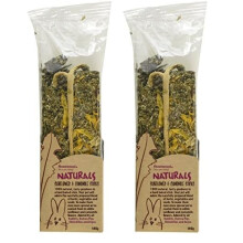 Rosewood Naturals Sunflower & Chamomile Sticks, Rabbit Treats & Small Animal Treats, 140 g (Pack of 2)