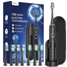 Sonic Electric Toothbrush 8 Heads 90 Days Battery 5 Modes