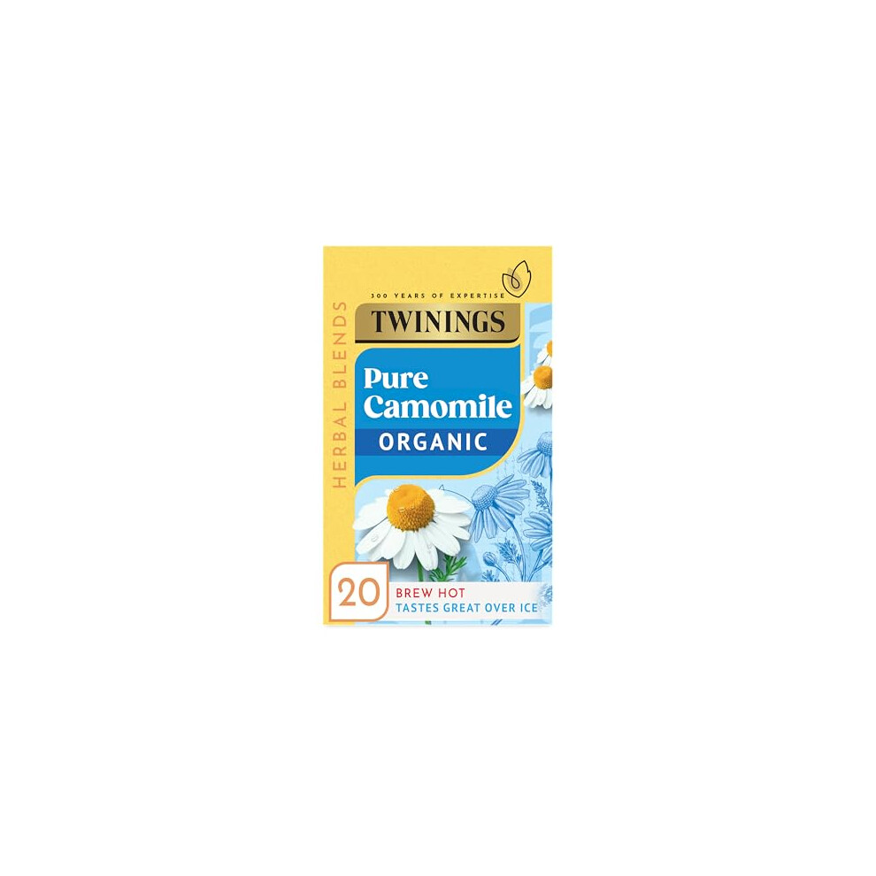 Twinings Organic Camomile X20 Tea Bags, 30G
