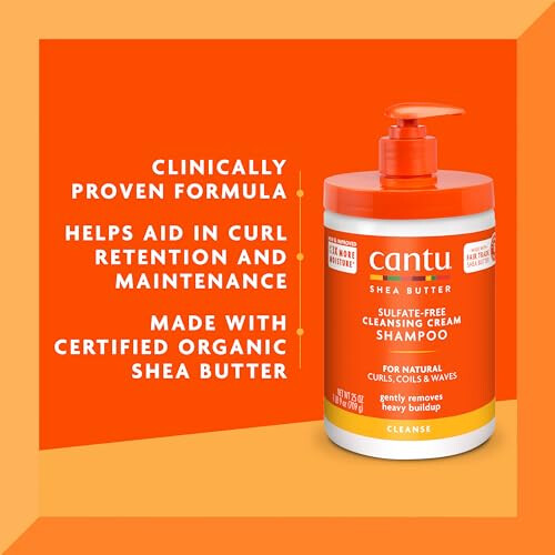 Cantu Cantu Cleansing Cream Shampoo 709g SALON SIZE 2