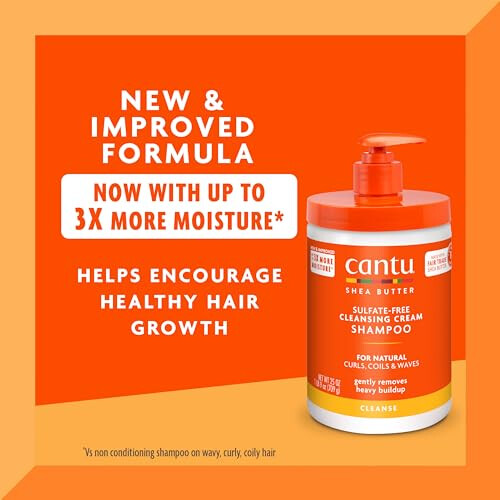 Cantu Cantu Cleansing Cream Shampoo 709g SALON SIZE 1