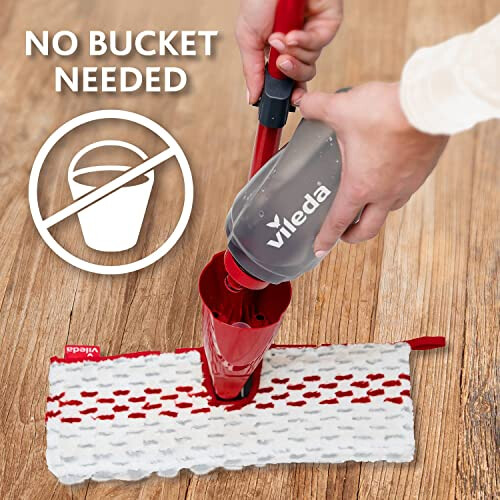 Vileda Vileda 1-2 Spray Max Mop - Microfibre, Detachable Bottle 1