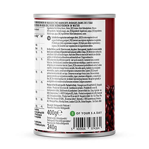 by Amazon Red Kidney Beans, 400g 2