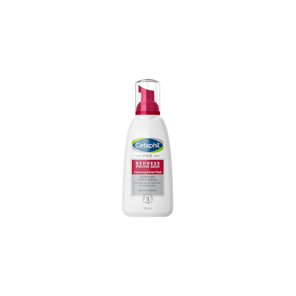 Cetaphil Face Wash, 236ml, PRO Cleansing Facial Wash, For Sensitive & Redness Prone Skin