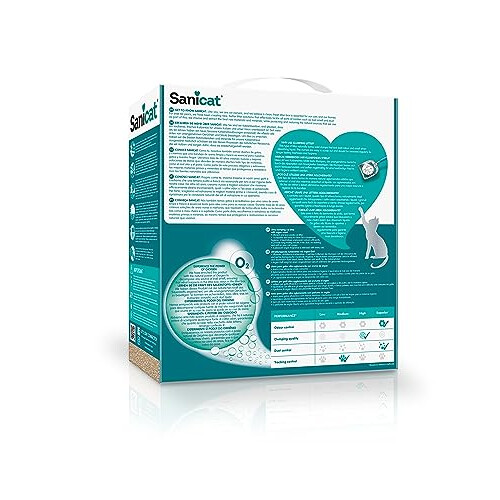 Sanicat Sanicat Active Gold Cat Litter, 6L - Clumping, Argan Scented 2