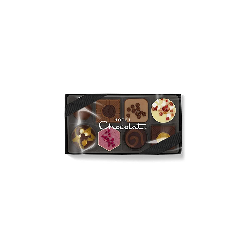 Hotel Chocolat Everything Pocket Selection - 8 Best-Loved Chocolates, 100g - Chocolate Gifts For Birthday, Thank You, Congratulations, Anniversary