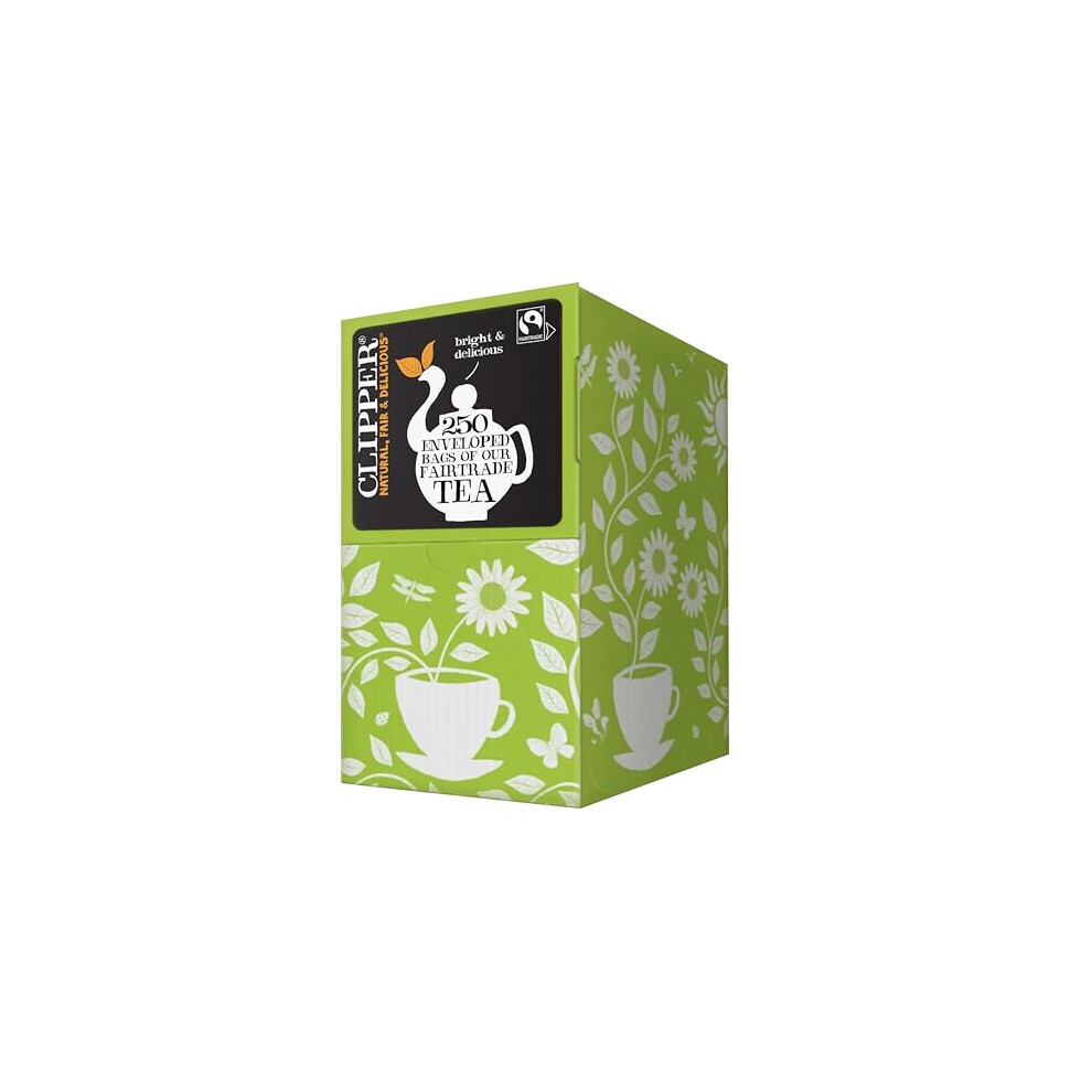 Clipper Classic Teabags, 250 Count - Tea, Unbleached Black