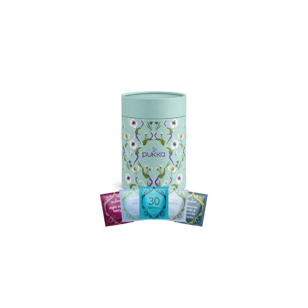 Pukka Herbs Calm Tea Selection Gift Box, 30 Tea Bags