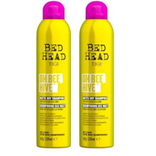Bed Head by TIGI - Oh Bee Hive Dry Shampoo - Professional Volumising Hair Products - Matte Finish - All Hair Types - 238ml (Pack of 2)