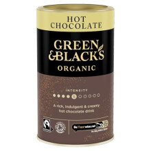 Green & Blacks Organic Hot Chocolate, Rich & Indulgent Drinking Chocolate, Approximately 14 Servings, 250g (Pack of 1)