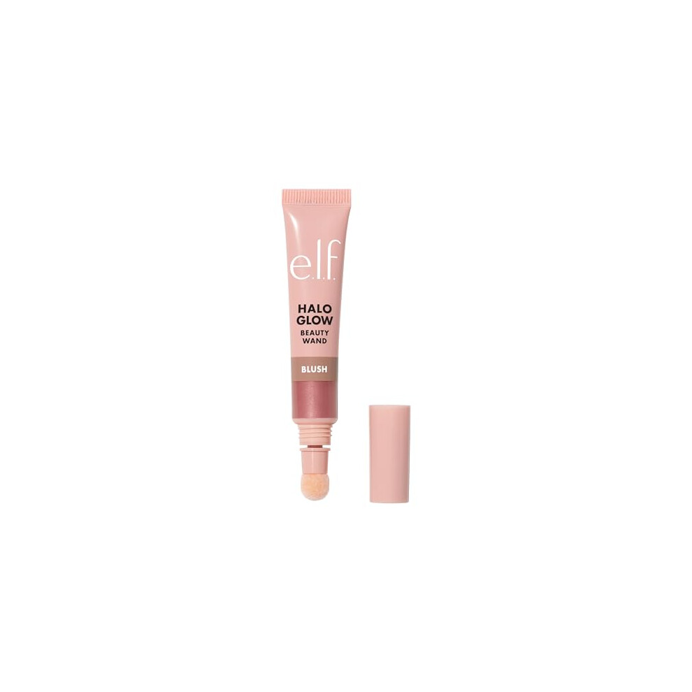 e.l.f. Halo Glow Blush Beauty Wand, Liquid Blush Wand For Radiant, Flushed Cheeks, Infused With Squalane, Vegan & Cruelty-free, Pink-Me-Up