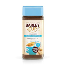 Barleycup Calcium and Vitamins Instant Grain Beverage 100g. Enriched with Calcium, Vitamin A & C. Vegan. Free from caffeine and artificial additives.