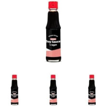 by Amazon Soy Sauce Light, 150ml (Pack of 4)