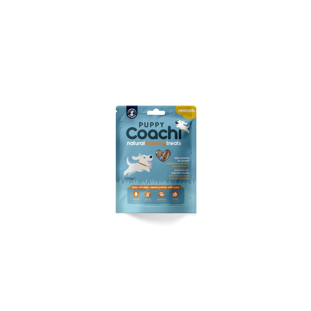 Coachi Puppy Training Treats (Chicken, 100g) - Grain-Free