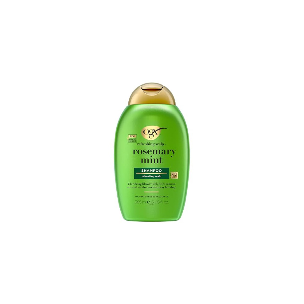 OGX Clarifying Strength and Rosemary Mint Hair Shampoo, 385 ml