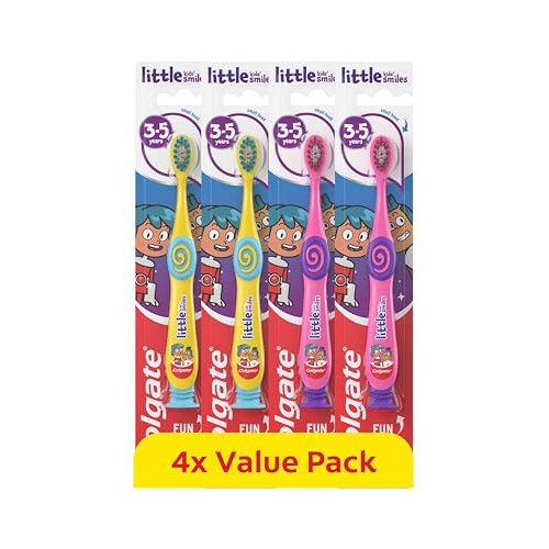 Colgate Colgate Kids Toothbrushes Multipack 3+ Years, Extra-Soft
