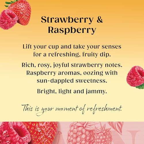 Twinings Twinings Strawberry & Raspberry Tea: 80 Biodegradable Bags 2