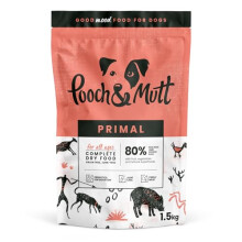 Pooch & Mutt - Primal High Protein Grain Free Dry Dog Food, Wild Boar Flavour, 1.5kg