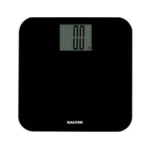 Salter 9049 BK3R Max Digital Bathroom Scale - 250kg Capacity, Supersize LCD, Step-On Instant Readings, Carpet Feet & Battery Included