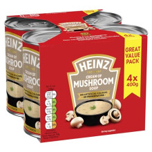 Heinz Cream of Mushroom Soup, 4 x 400 g