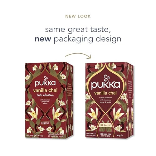 Pukka Pukka Herbs Vanilla Chai Tea - 80 Bags 1