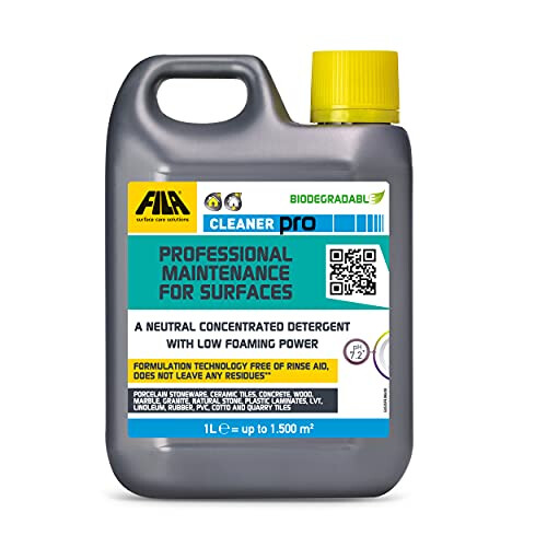 FILA CLEANER PRO, Concentrated Neutral Detergent, 1L