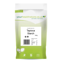 yourhealthstore Unmodified Tapioca Starch 500g, Gluten Free, Non GMO.
