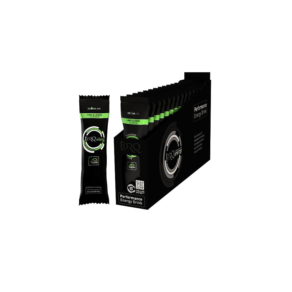 Torq Energy Drink Lemon & Lime Powder - 15 Single Serve Packs