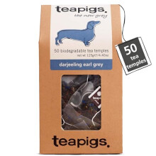Teapigs Darjeeling Earl Grey Tea Bags Made with Whole Leaves (1 Pack of 50 Tea Bags)