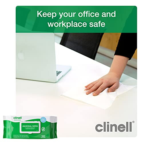 Clinell Clinell Universal Cleaning Wipes, 100 Pack, Kills 99.99% Germs 2
