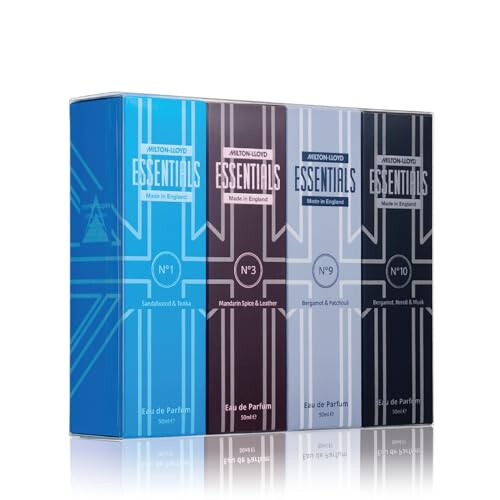 Milton-Lloyd Essentials Quad Pack for Him 4 x 50ml Aftershave Gift Set
