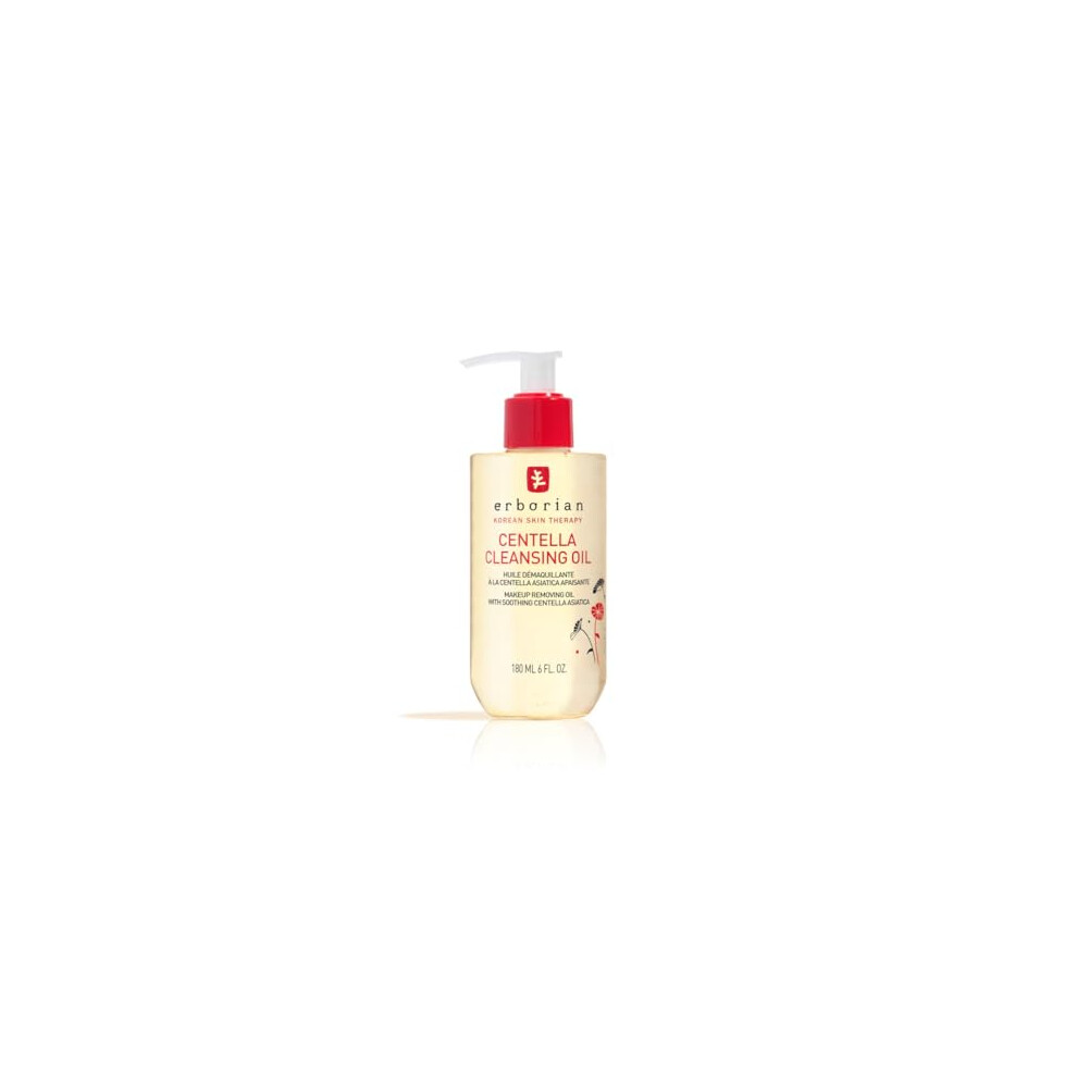 Erborian - Centella Cleansing Oil - Centella Asiatica Facial Cleansing Oil 180 Ml - All Skin Types - Korean Cosmetics