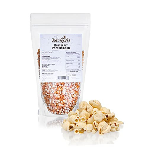 Joe & Seph's Popping Corn Kernels, 400g, Cinema Style