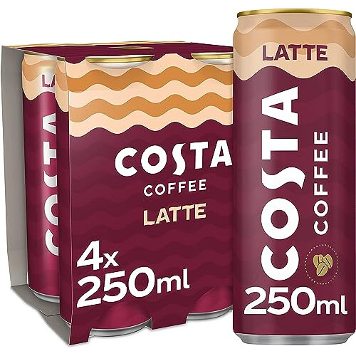 Costa Coffee Costa Coffee Latte 4 x 250 ml
