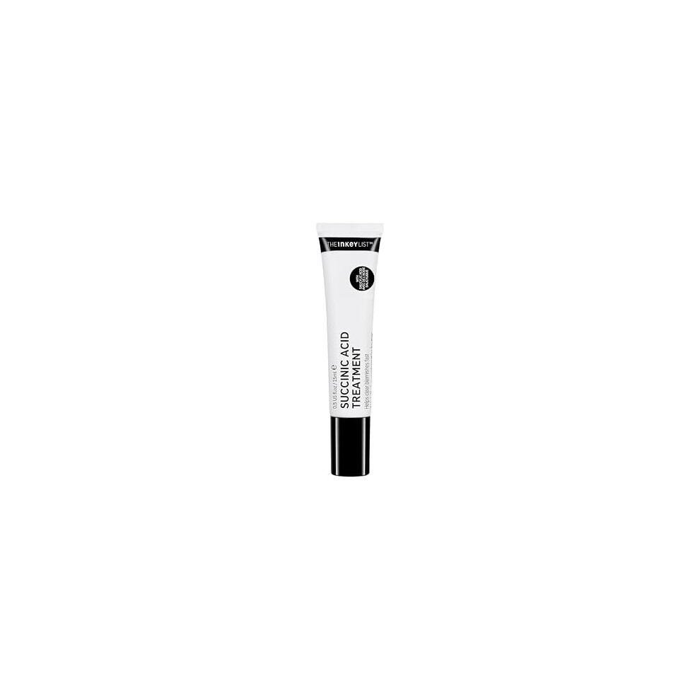 The Inkey List Succinic Acid Treatment 15Ml, Clears Blemishes, Reduces Inflammation, Acne Treatment, Vegan Friendly, Suitable For All Skin Types