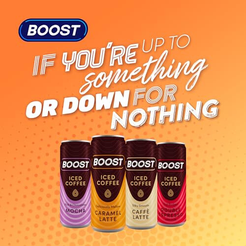 Boost Boost Iced Coffee Caffe Latte - 12 x 250ml 2