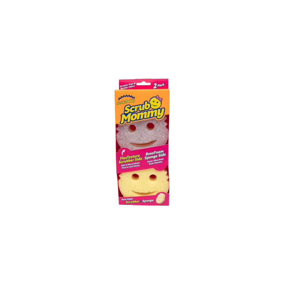 Scrub Daddy Scrub Mommy Sponges - Violet Twin Pack