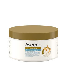 Aveeno Skin Renewal Smoothing Cream (1x 300ml), Smoothing Cream for Dry, Rough & Bumpy Skin. Fragrance Free with Nourishing Oat & Niacinamide