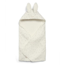 Mamas & Papas Soft Hooded Baby Towel, Welcome To The World, Seedling