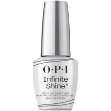 OPI Infinite Shine Gel-like Base Coat - Nail Polish Foundation - with Pre-Cured Gel Technology & OPI Pro-Wide Brush (15ml)