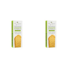 Mr Organic - Organic Rosemary Flatbread 150g - Non GMO & Preservative Free - Vegan - Made in Italy - Pack of 2
