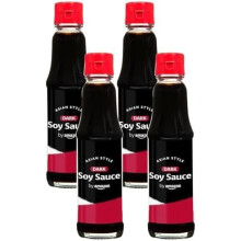 by Amazon Soy Sauce Dark, 150ml (Pack of 4)