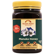 Nelson Honey UK, Classic 300+mg 500 g, Manuka, 1 count
