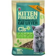 Blazers Kitten Friendly Cat Litter, Beige, 10L